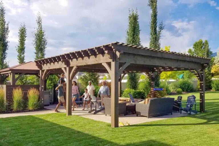 pergola gazebo installation Los Angeles wa 4